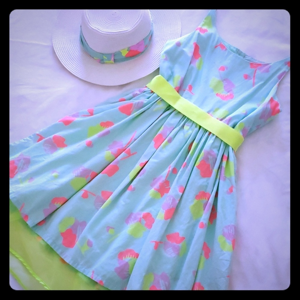 Cat & Jack Dress w/ Matching Hat